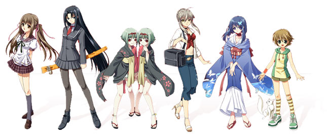 Akaiito Characters